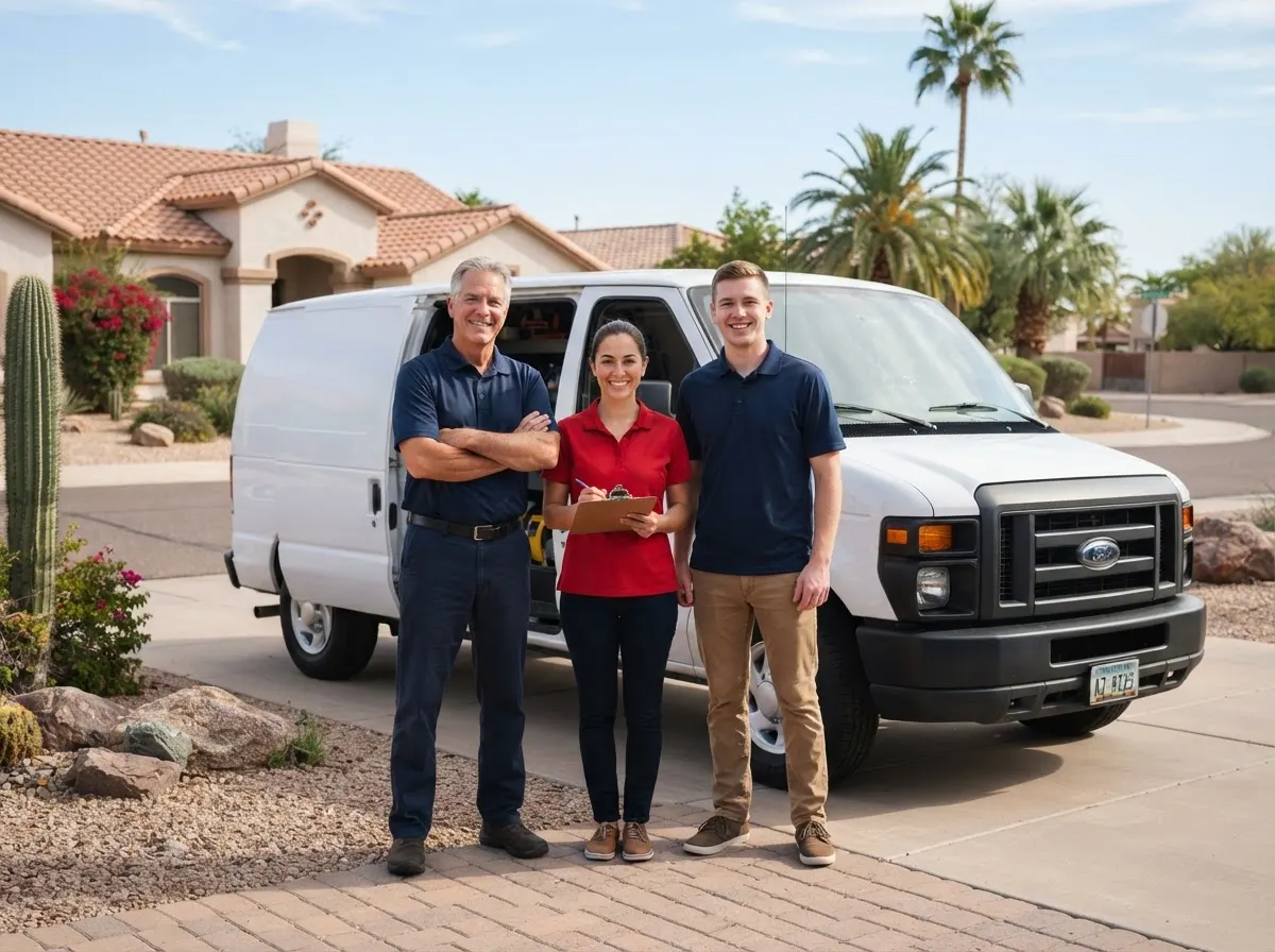 Blue Barrel Pest Control pest control service team in Phoenix, AZ